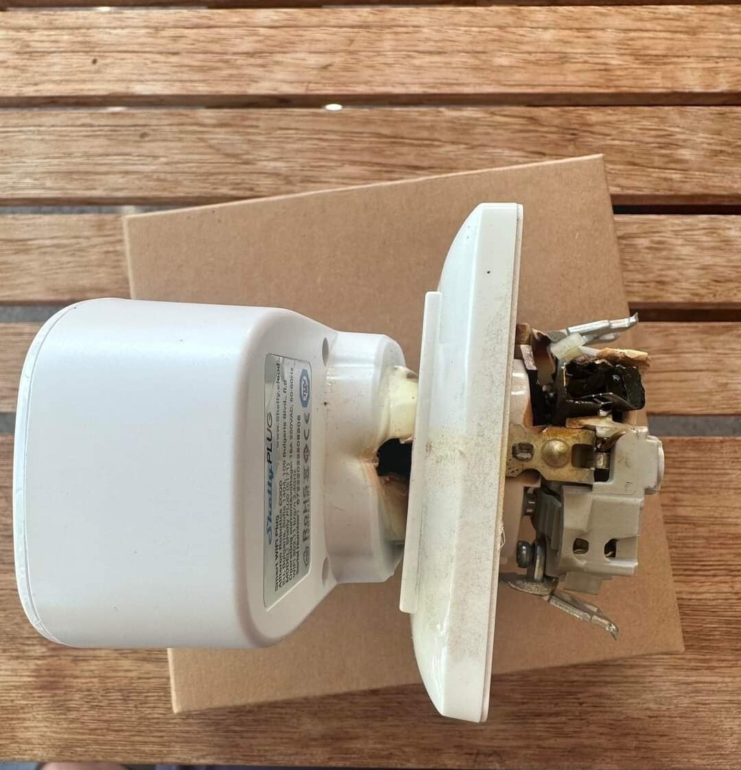 Shelly plug S melted at just 2185 watt. : r/homeassistant