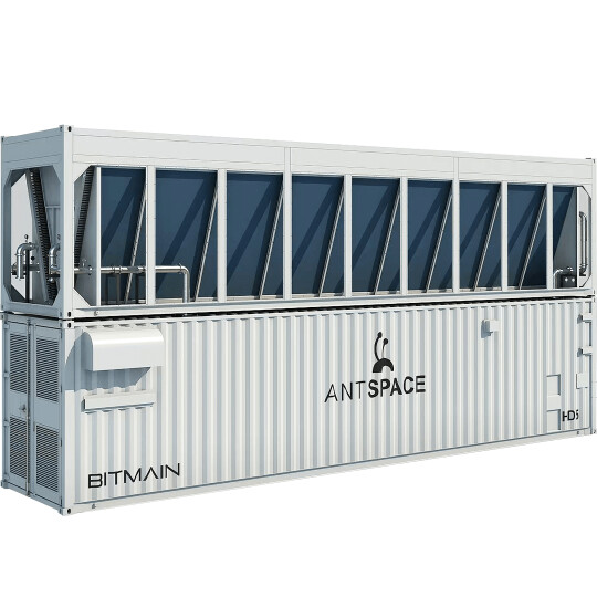 BitCoin Miner im Seecontainer für z.B. Solarparks